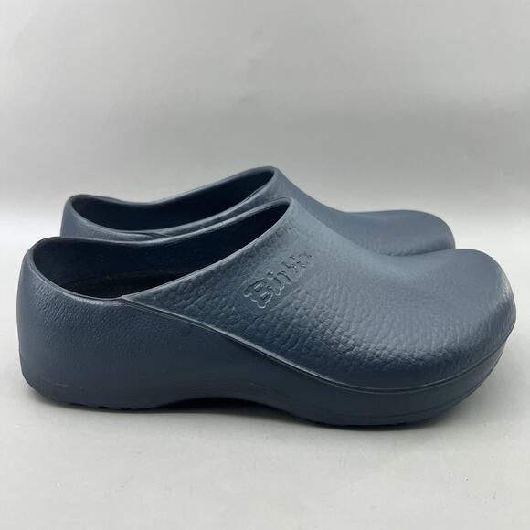 Birkenstock Shoes - Birkenstock Profi-Birki Mules Women Size 9 Blue Comfort Slip Resistant Clogs
